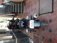 Blue Bajaj Pulsar 220F