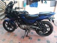 Blue Bajaj Pulsar 220F