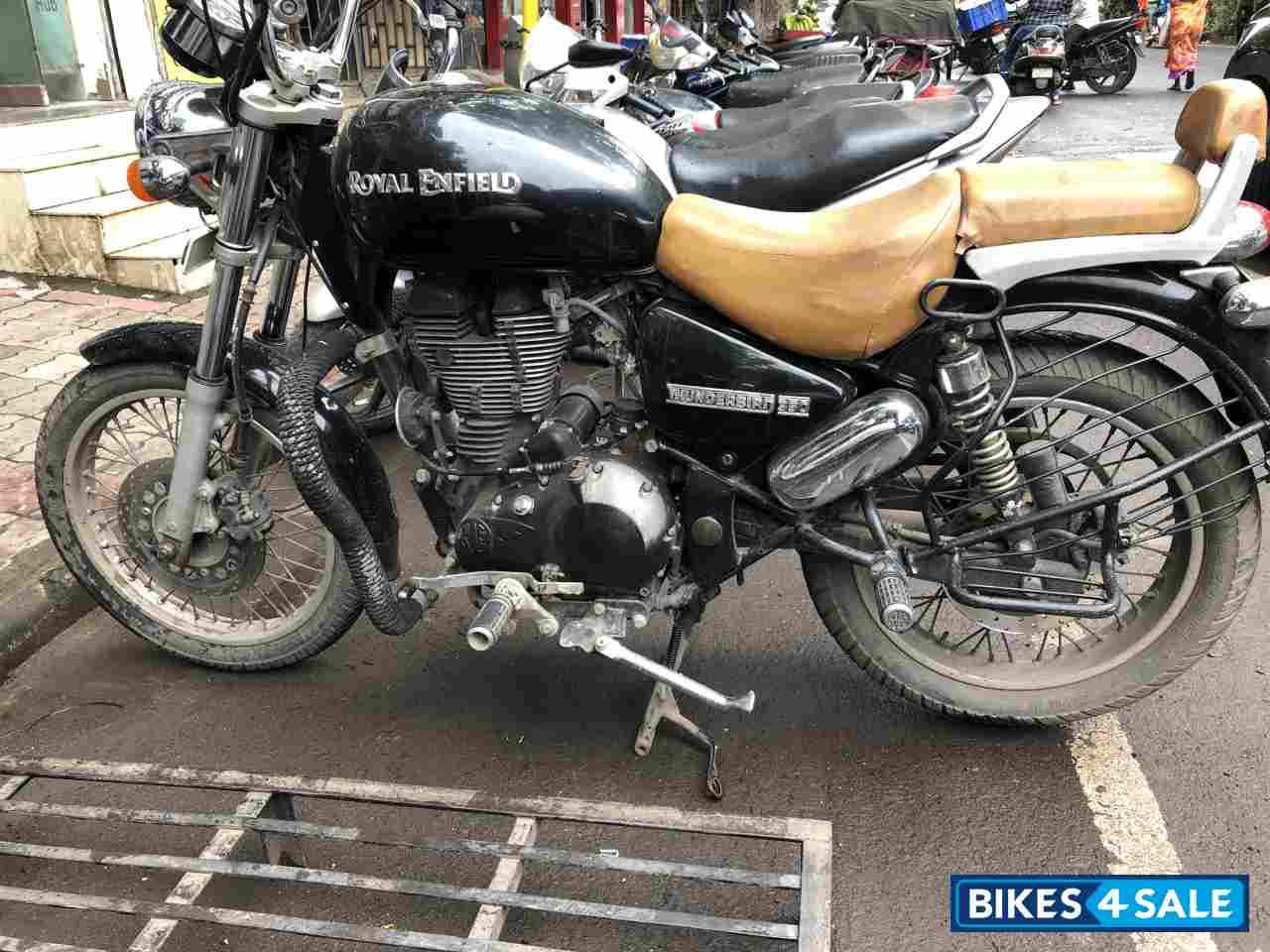 Black Flicker Royal Enfield Thunderbird TwinSpark 350
