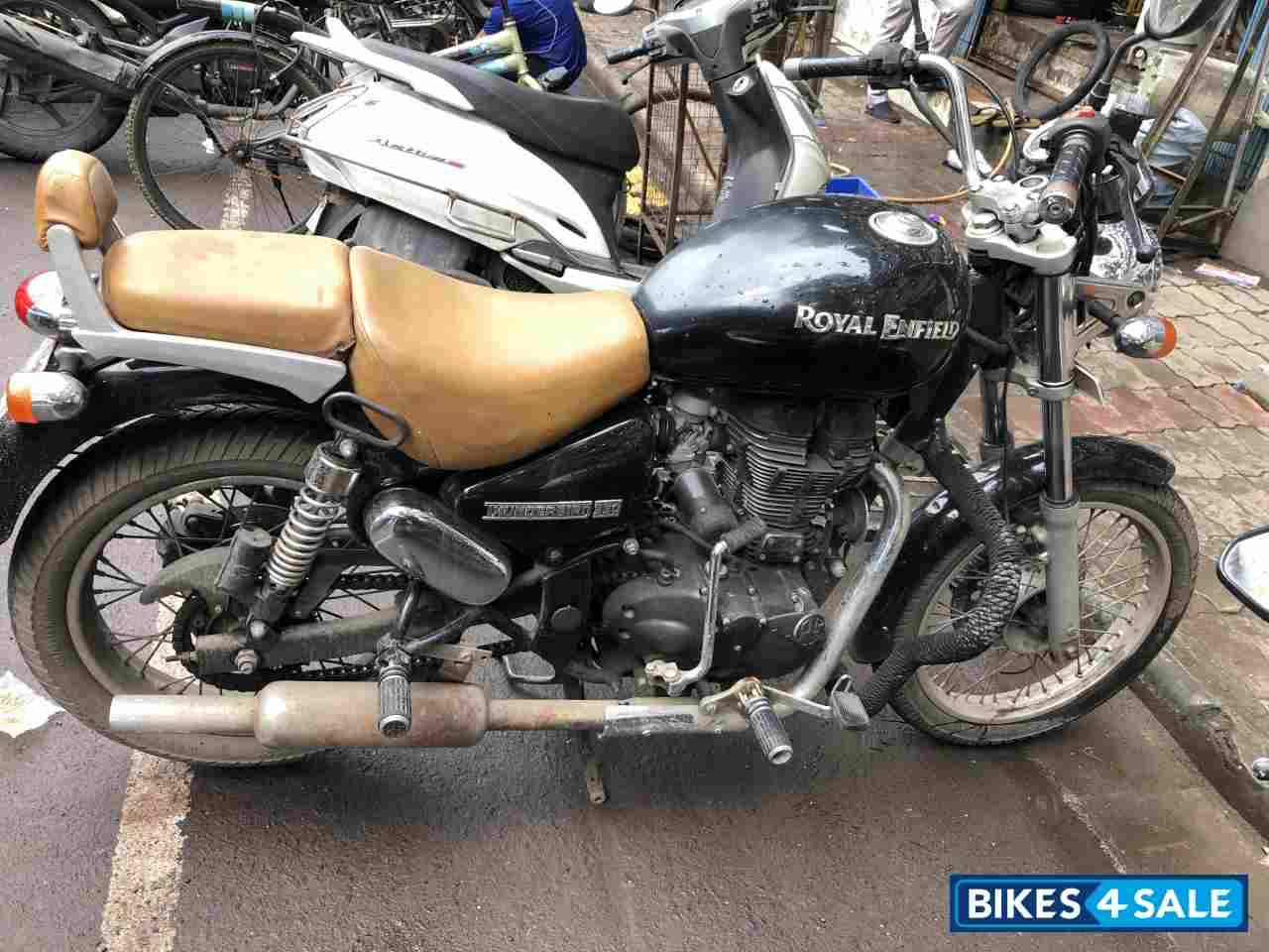 Black Flicker Royal Enfield Thunderbird TwinSpark 350