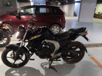 Black Yamaha FZ FI V2