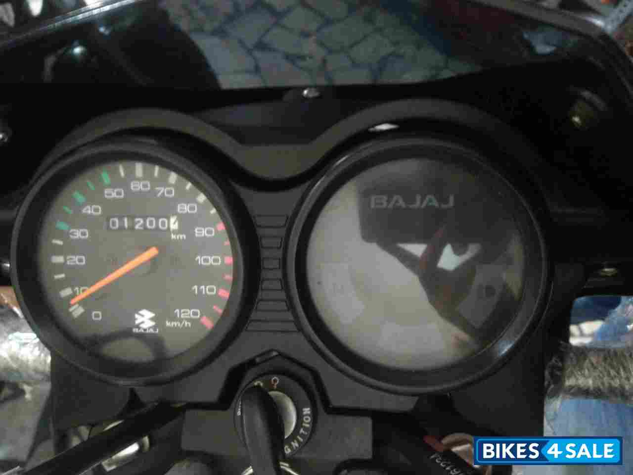 Black Blue Bajaj CT 100