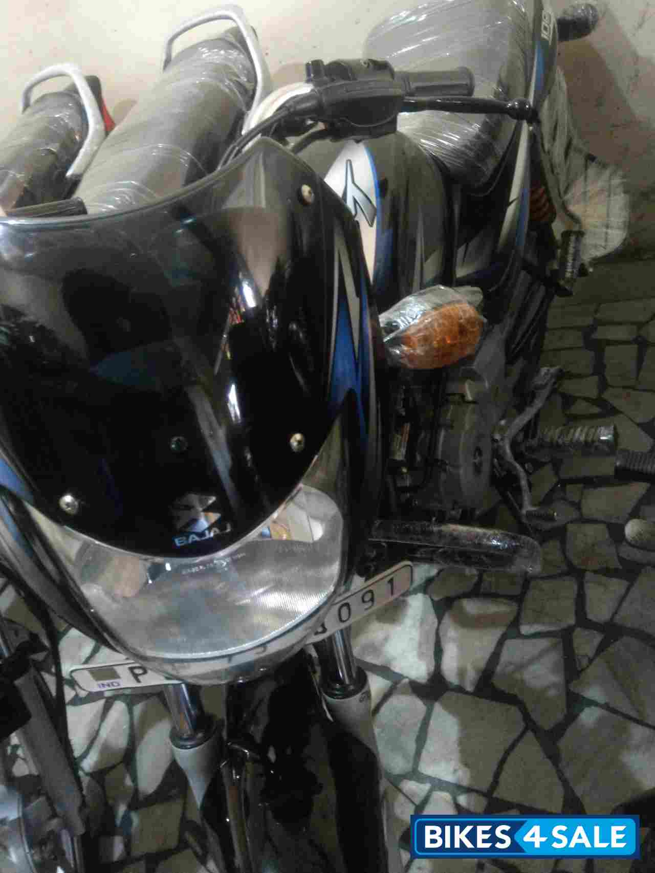 Black Blue Bajaj CT 100