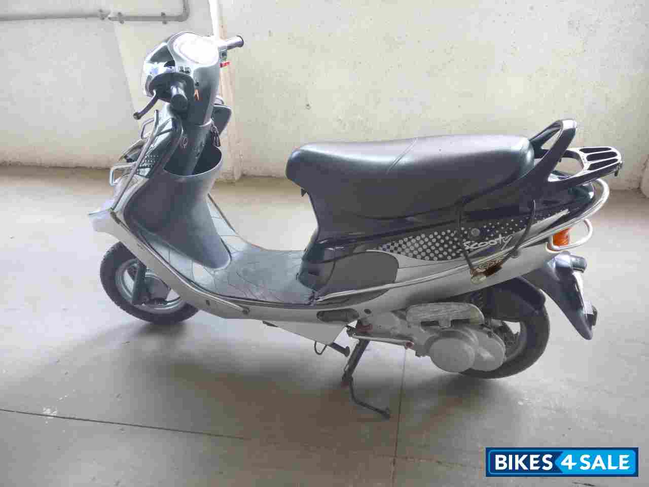 Black TVS Scooty Pep Plus