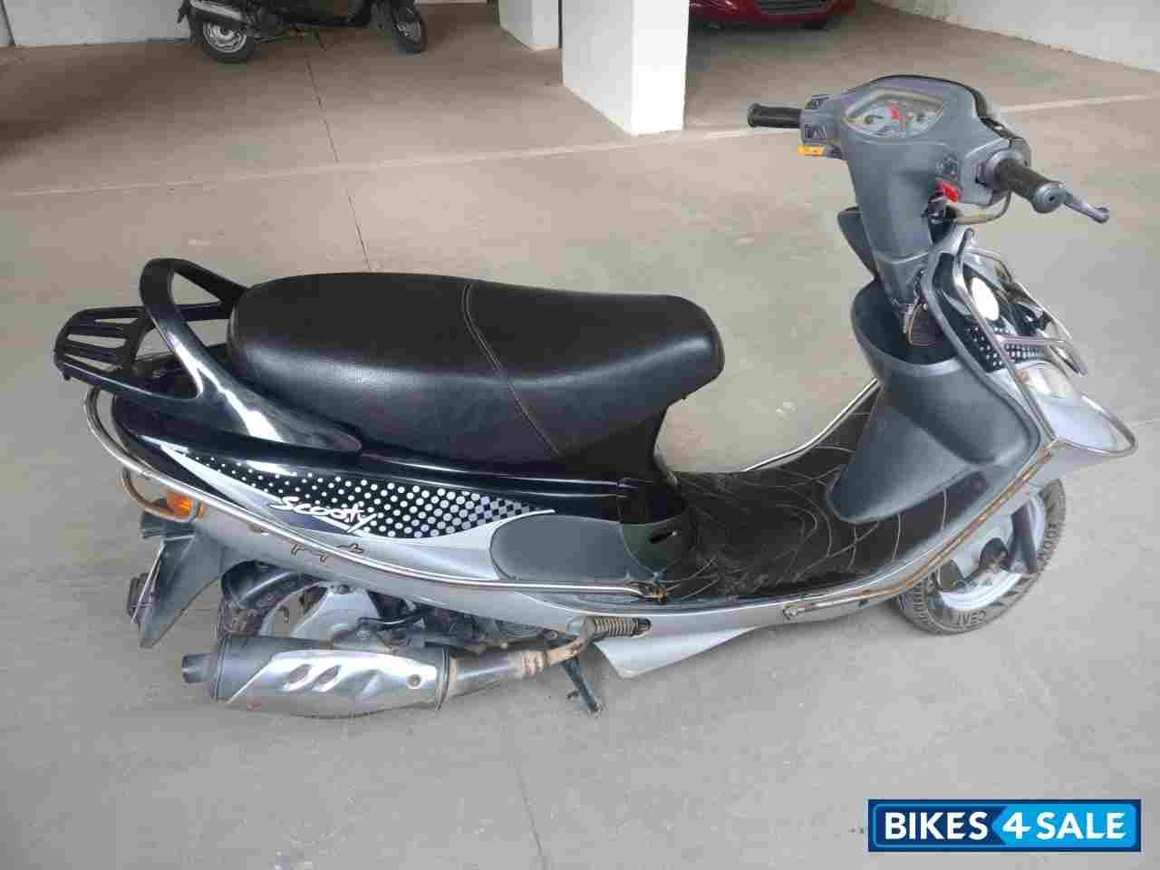 Black TVS Scooty Pep Plus