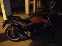 Orange Honda CB Hornet 160R