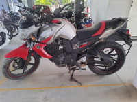 Silver Red Yamaha FZ-S