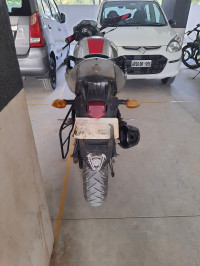 Silver Red Yamaha FZ-S