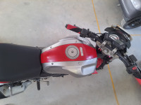 Silver Red Yamaha FZ-S