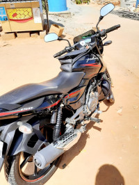 Black & Red Bajaj Pulsar 150 DTSi