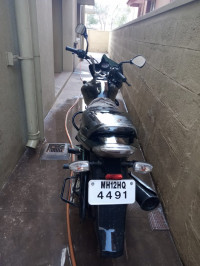 Black Bajaj Discover 100