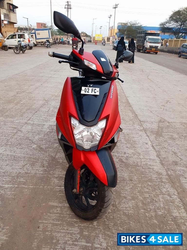 Red TVS NTORQ 125