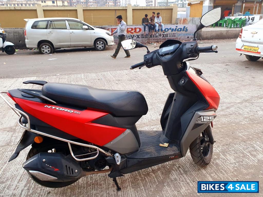 Red TVS NTORQ 125