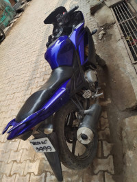 Blue Yamaha YZF R15