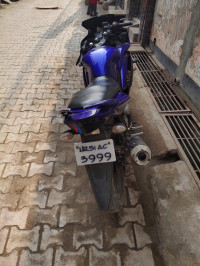 Blue Yamaha YZF R15