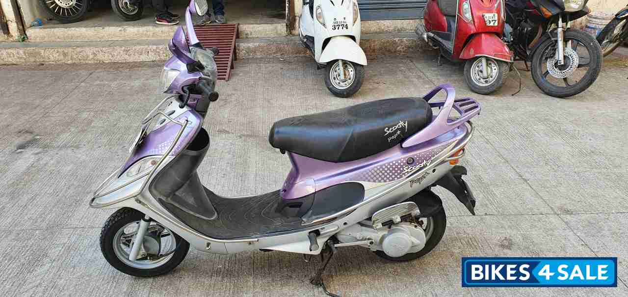 Purple TVS Scooty Pep Plus