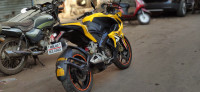 Yellow Bajaj Pulsar RS 200 ABS