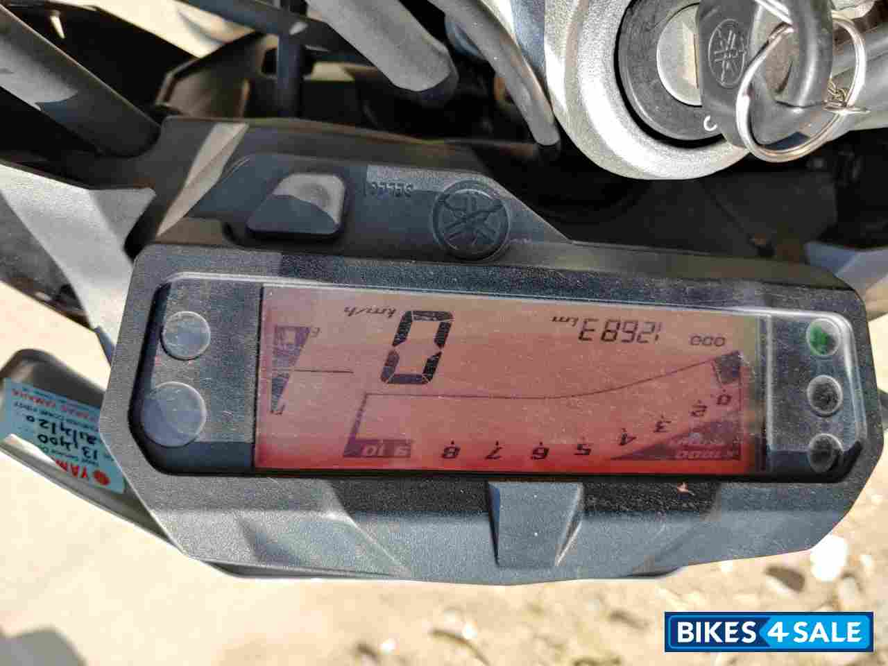 Black Yamaha FZ FI V2