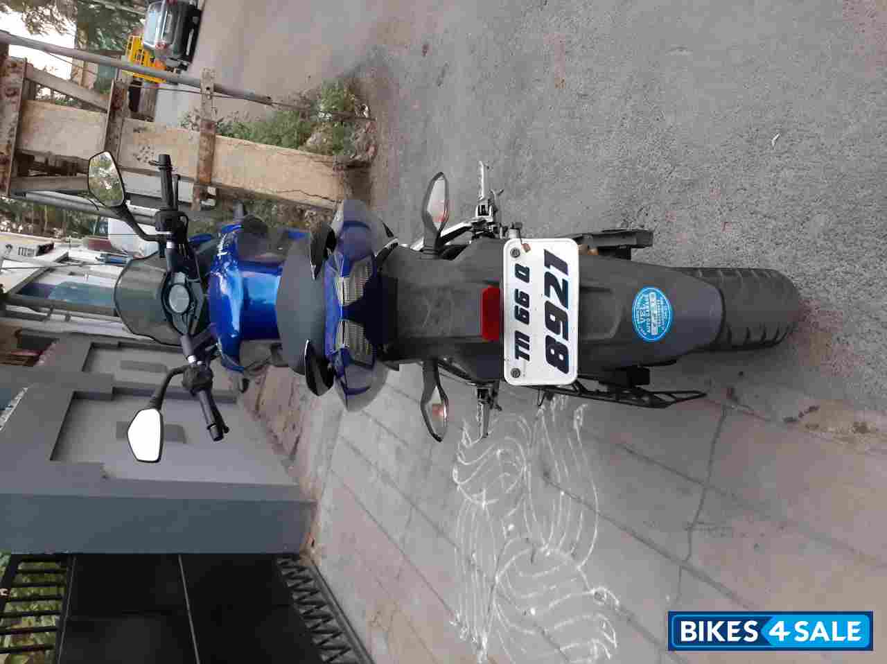 Blue Bajaj Pulsar AS 200