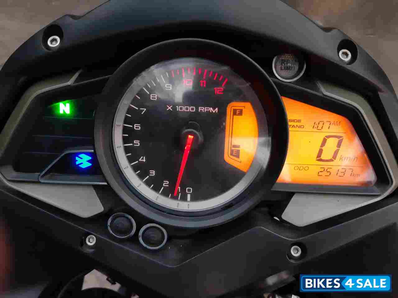 Blue Bajaj Pulsar AS 200