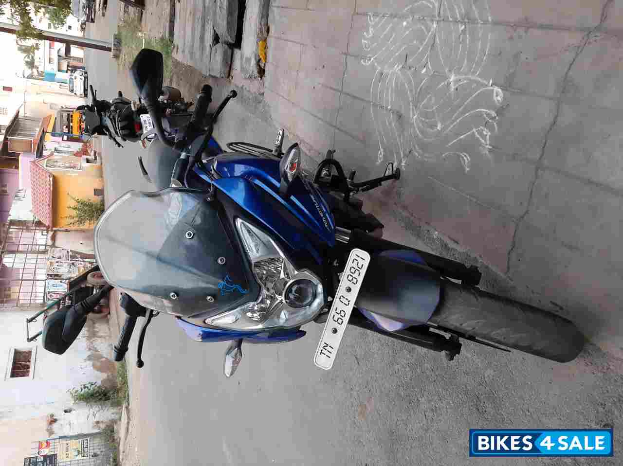 Blue Bajaj Pulsar AS 200