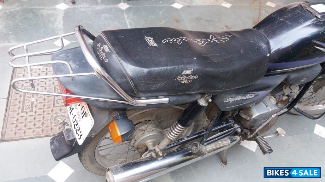 Black/blue Hero Splendor