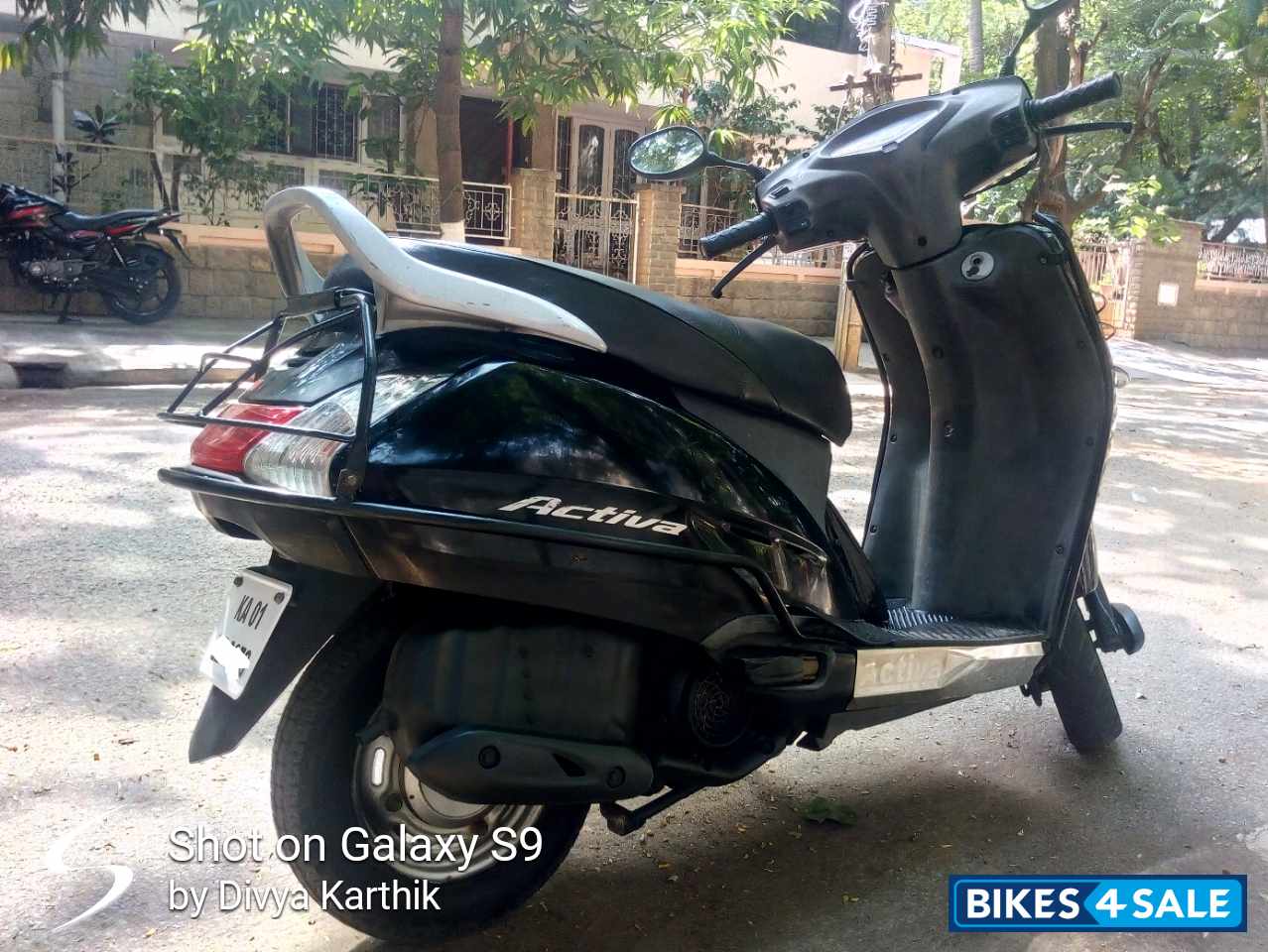 Black Honda Activa Black Honda Activa