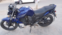 Blue Yamaha FZ16