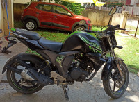 Green & Black Yamaha FZ-S FI V2
