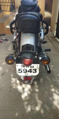 Silver Royal Enfield Classic 350