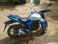 Blue/white Dual Tone Suzuki Gixxer 150