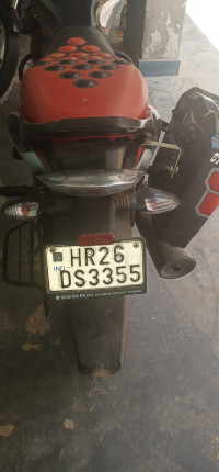 Black Red Bajaj Discover DTSi 125