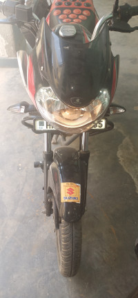 Black Red Bajaj Discover DTSi 125