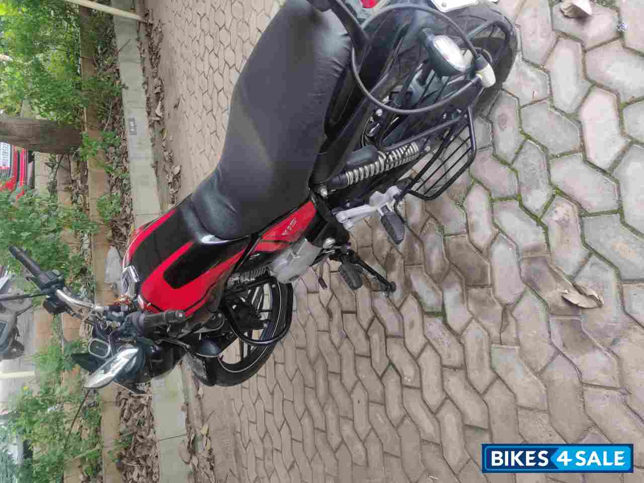 Red And Black Bajaj V15