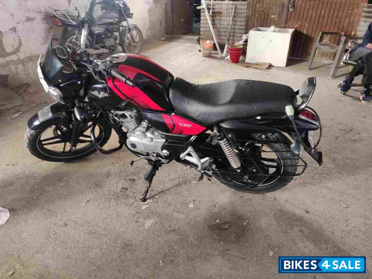 Red And Black Bajaj V15
