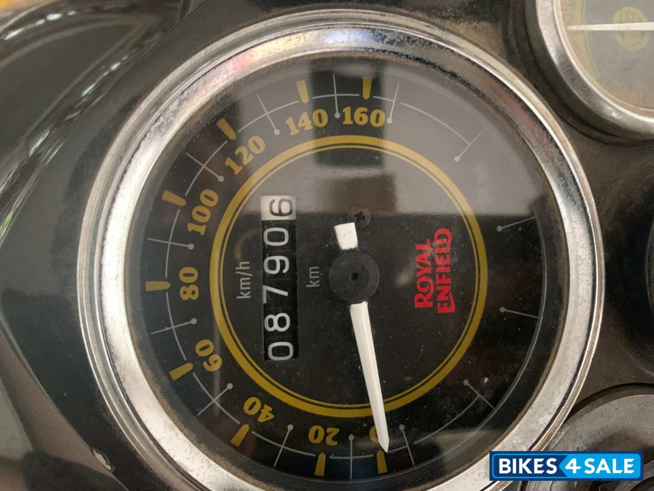 Black Royal Enfield Bullet 350 ES