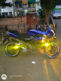 Blue Bajaj Pulsar AS 200