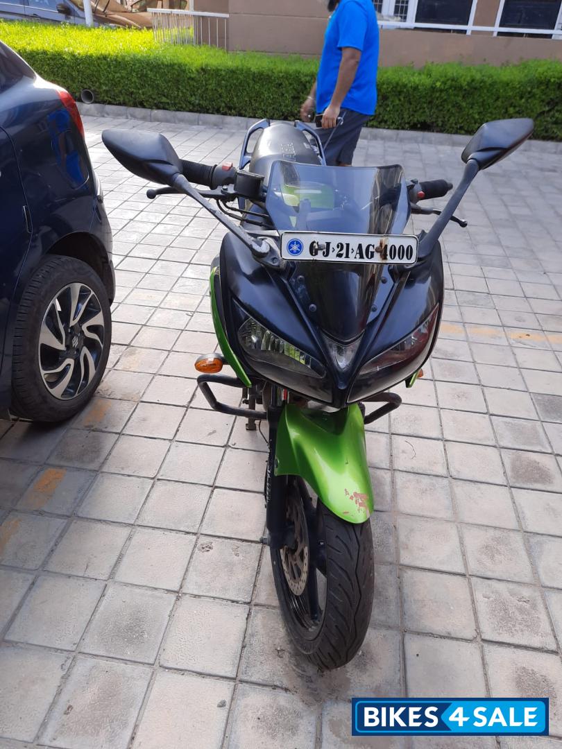 Black & Green Yamaha Fazer