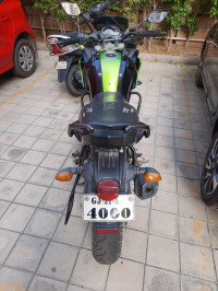 Black & Green Yamaha Fazer