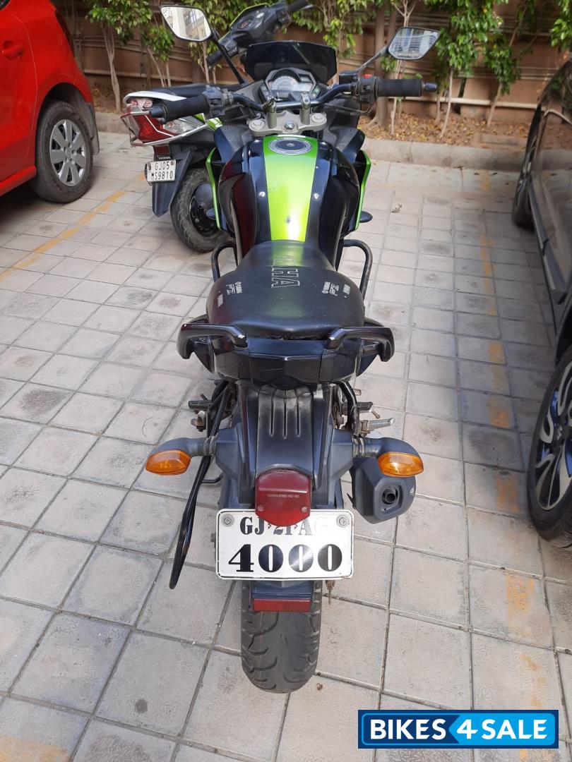 Black & Green Yamaha Fazer