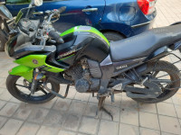 Black & Green Yamaha Fazer