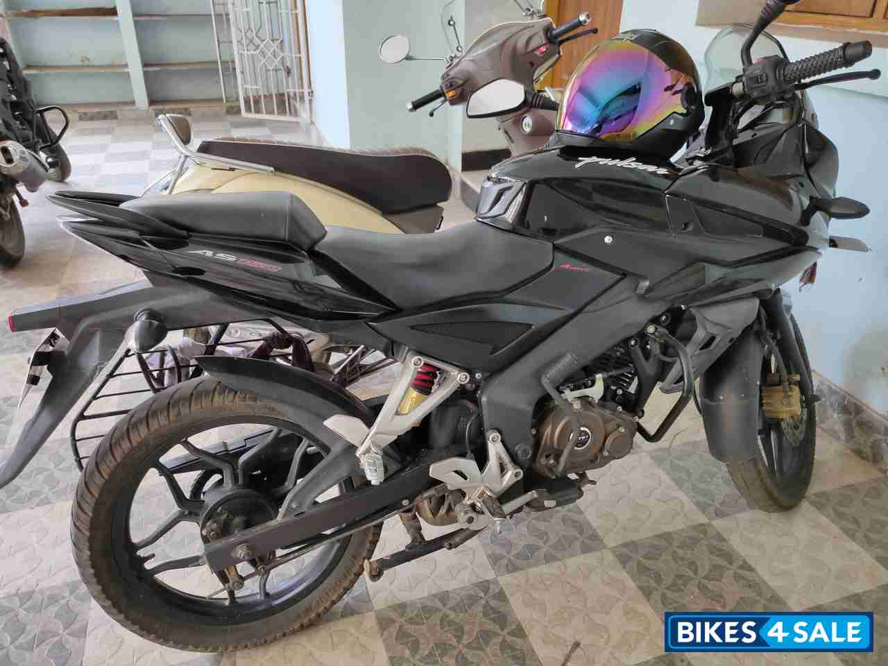 Black Bajaj Pulsar AS 150