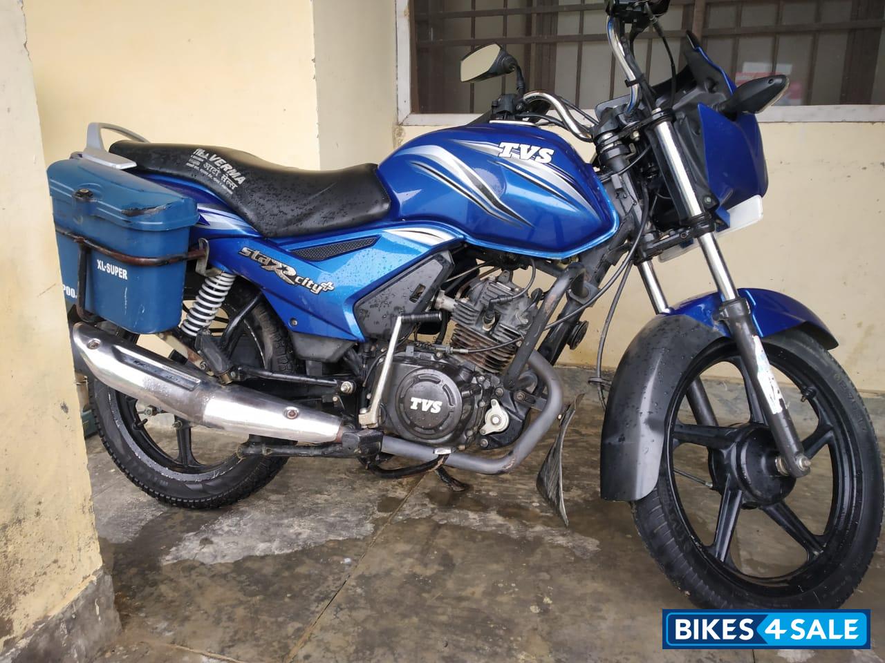 tvs star city plus bike sticker