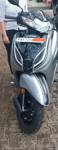 Silver Black Honda Activa 5G Limited Edition