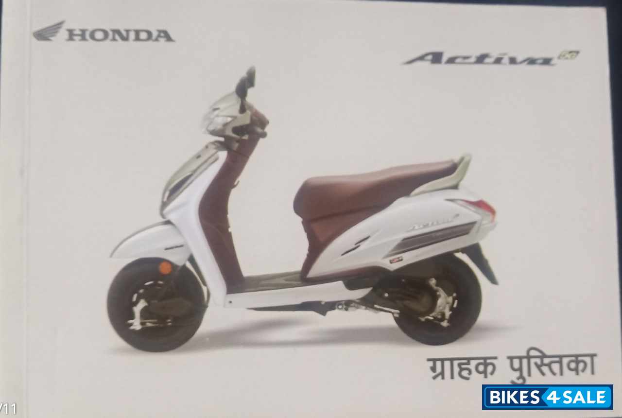 Silver Black Honda Activa 5G Limited Edition