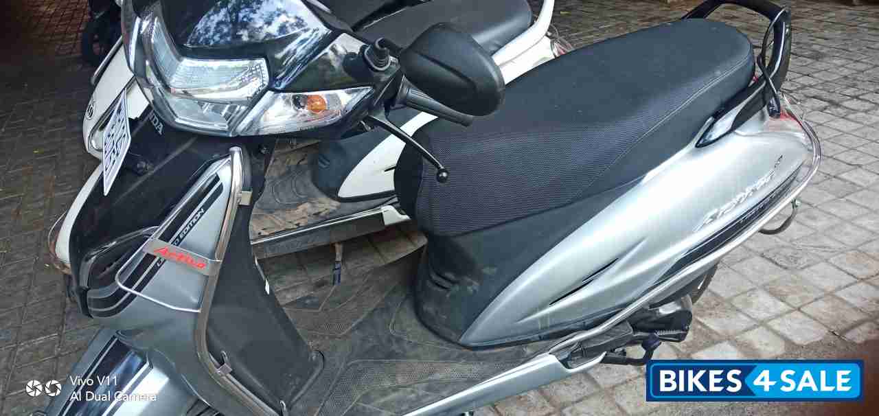 Silver Black Honda Activa 5G Limited Edition