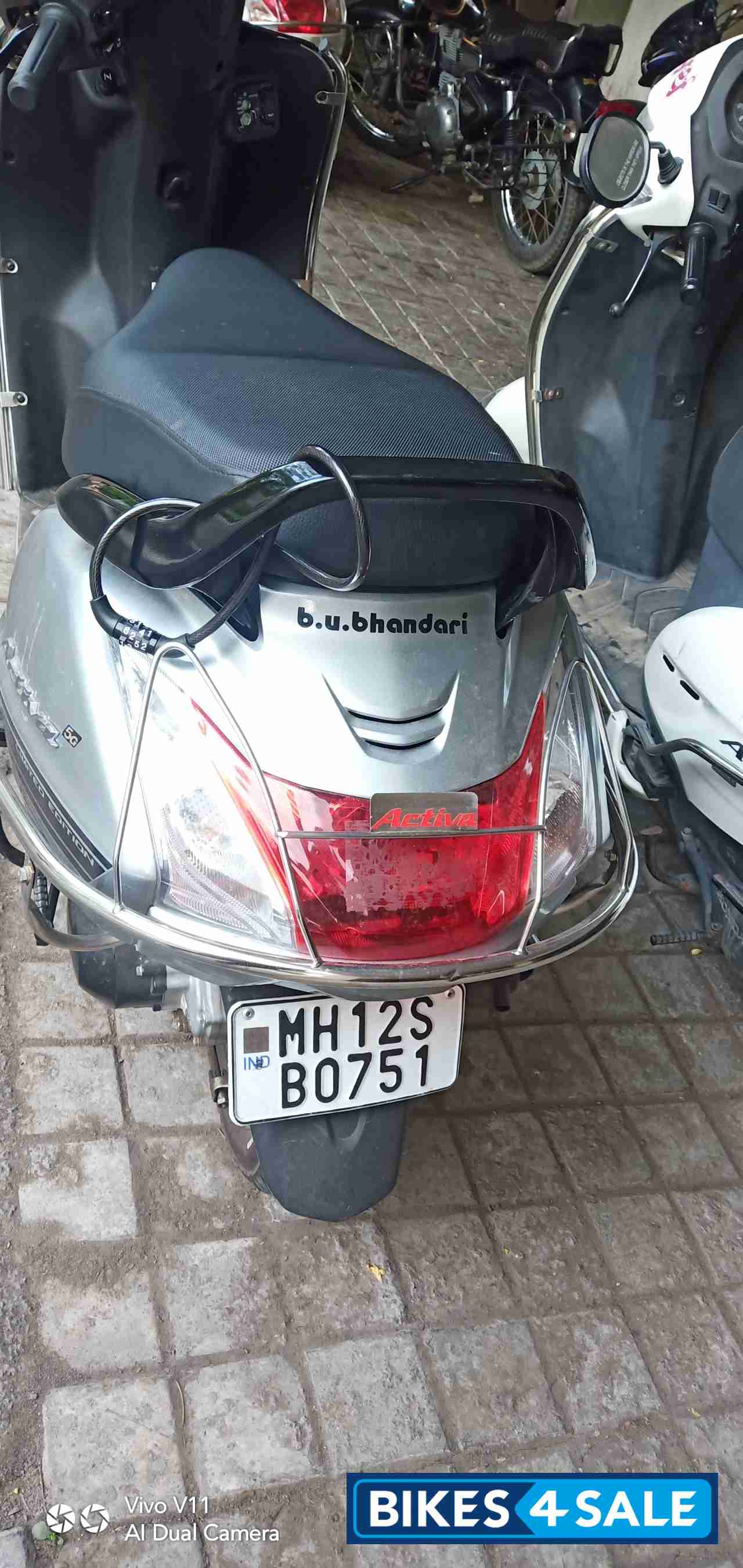 Silver Black Honda Activa 5G Limited Edition