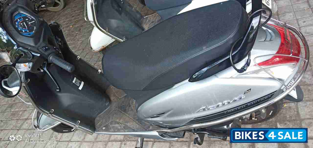 Silver Black Honda Activa 5G Limited Edition