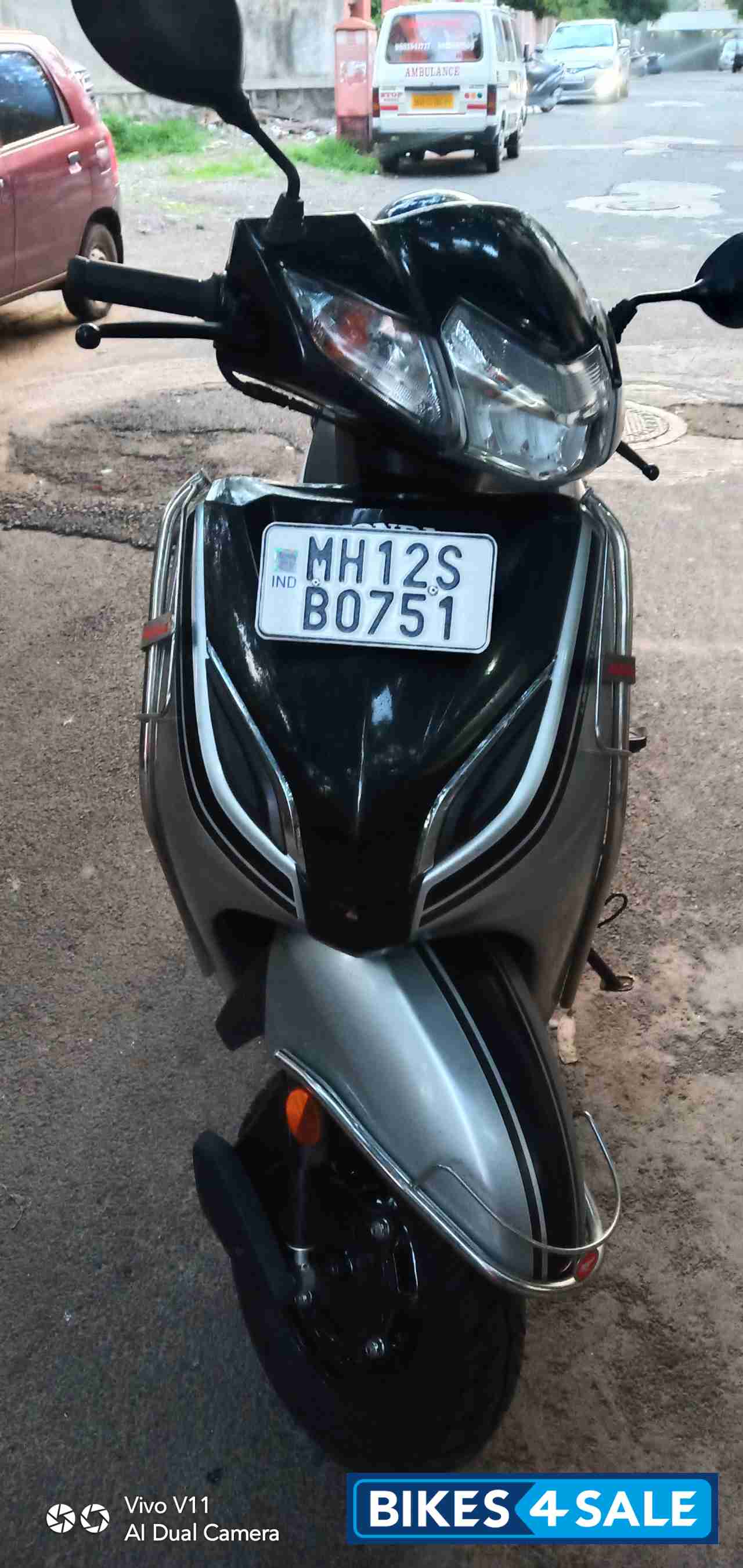 Silver Black Honda Activa 5G Limited Edition