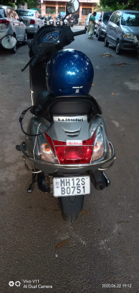 Silver Black Honda Activa 5G Limited Edition